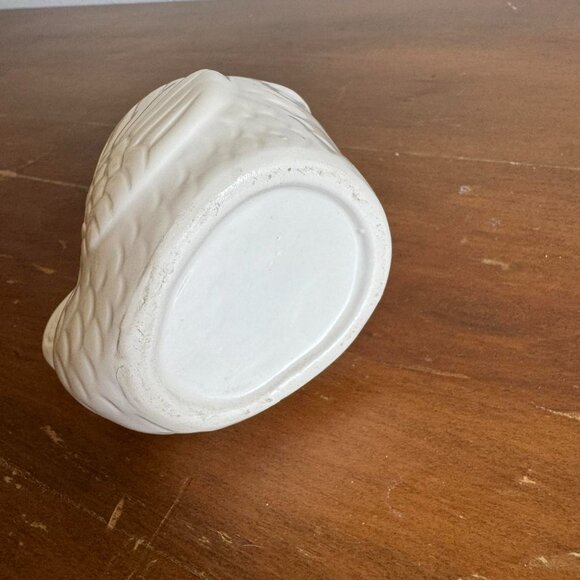 Vintage Ceramic Swan Planter, Match Holder - Picture 6 of 7